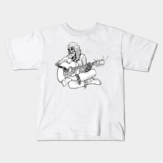 Rock is Dead - Cat Stevens Kids T-Shirt by maroonbeard